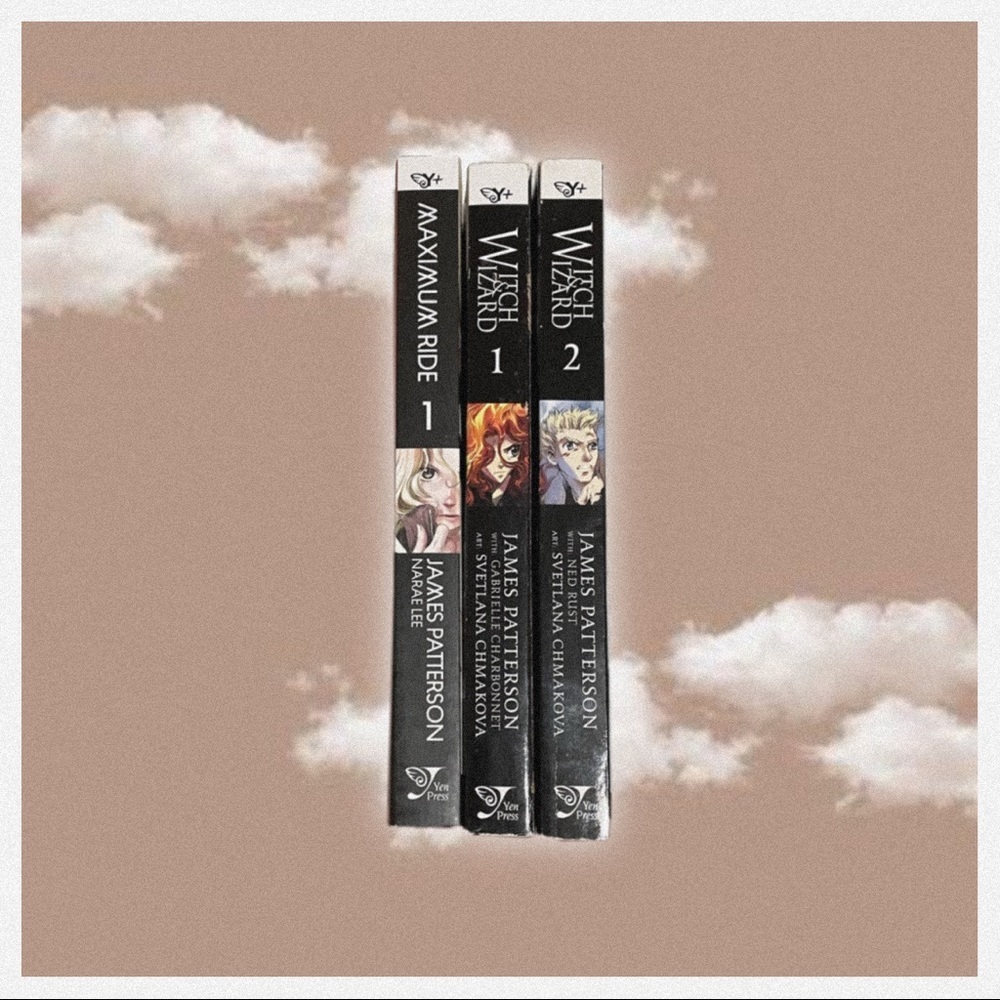 ♥︎ James Patterson Manga Books ♥︎